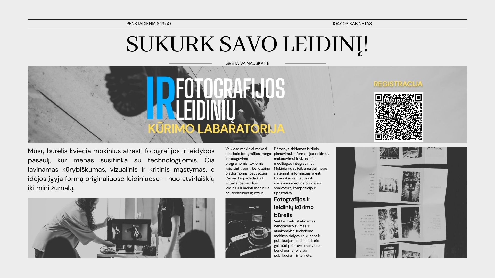 Fotografijos ir leidinių kūrimo studija