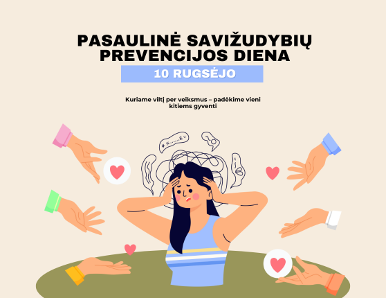 Rugsėjo 10-oji – Pasaulinė savižudybių prevencijos diena