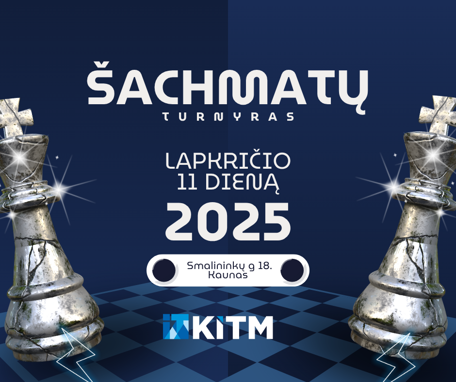 KITM šachmatų turnyras 2025! 