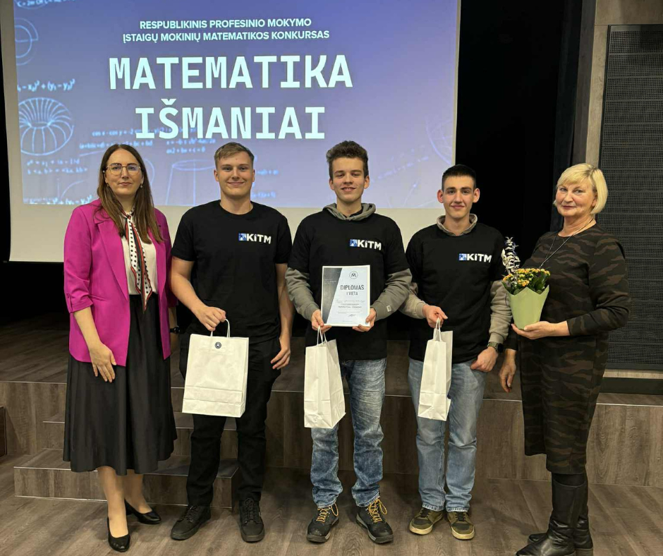 Didžiuojamės savo mokiniais!
