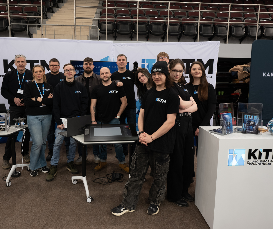 KITM mugėse – su energija, robotu ir ateities profesijomis!