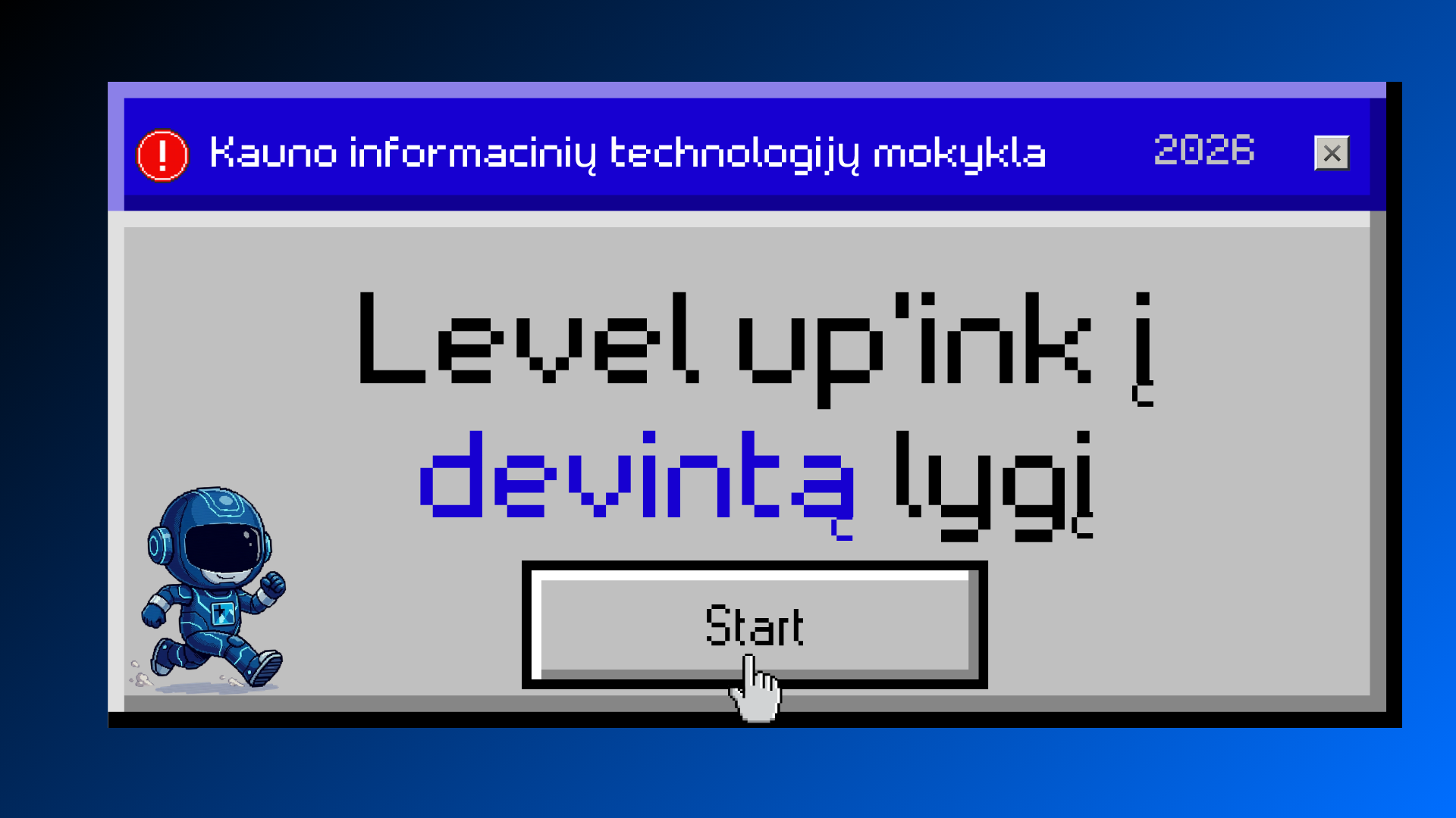 Kviečiame registruotis būsimus devintokus!