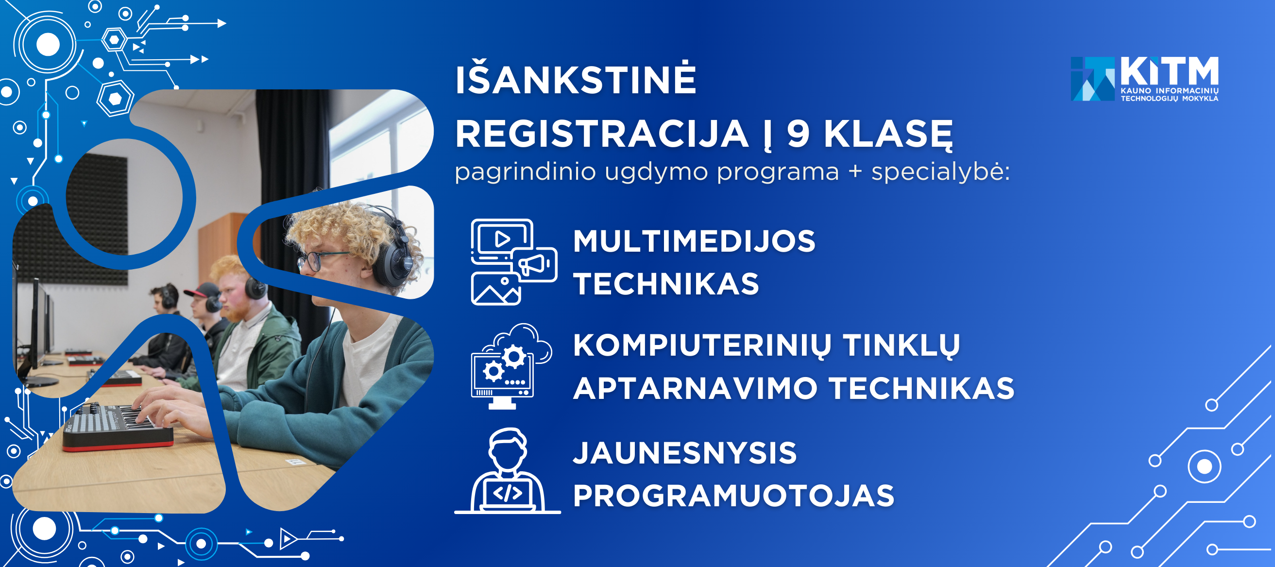 Išankstinė registracija į 9 klasę